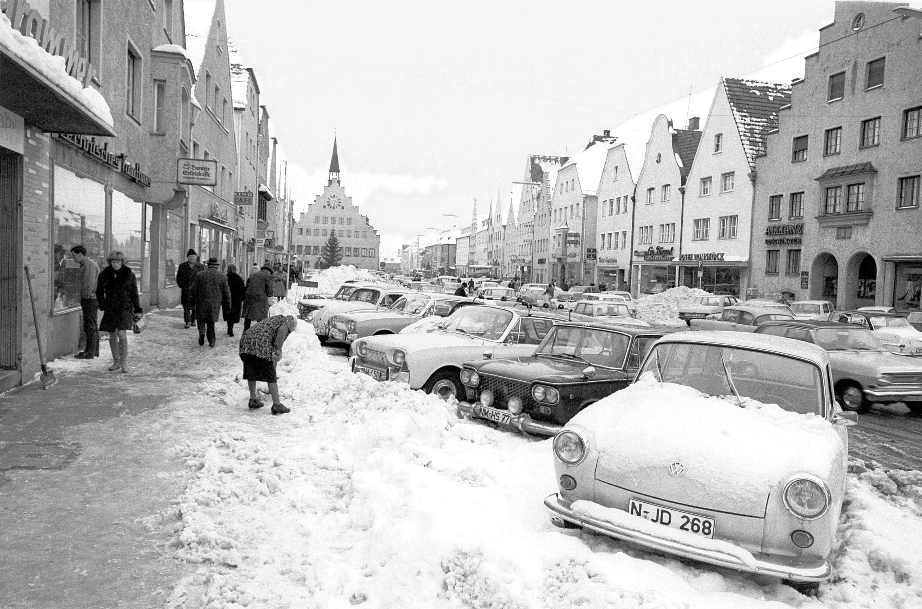 123 Obere Markt im Schnee